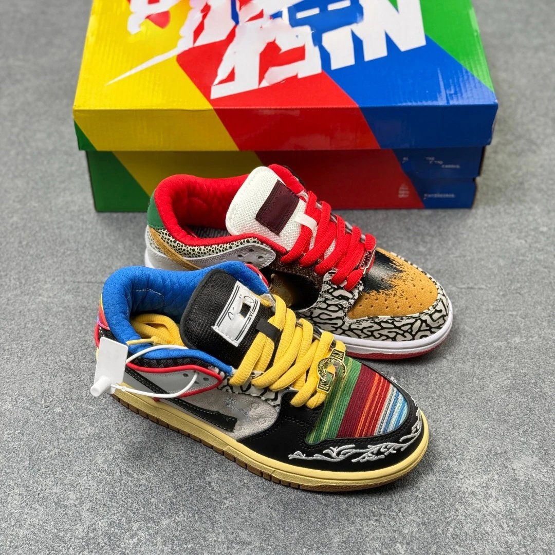 Graffiti Colorblock SB Casual Sneaker photo 2