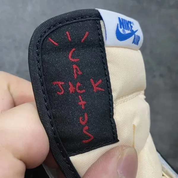 Nike x Travis Scott Air Jordan 1 Low OG 'Black' Sneakers - 2