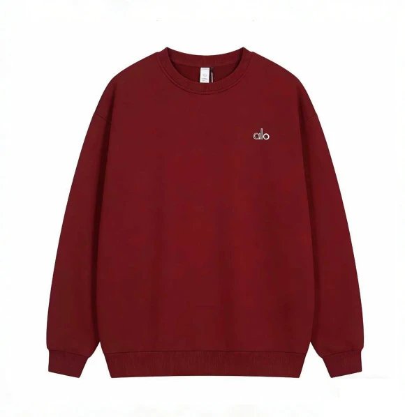 Wine Red Crew Neck