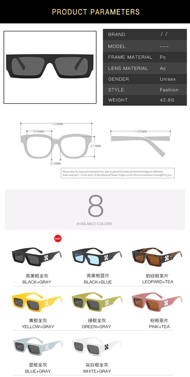 OFF-WHITE Sunglasses: seller detail photo 7