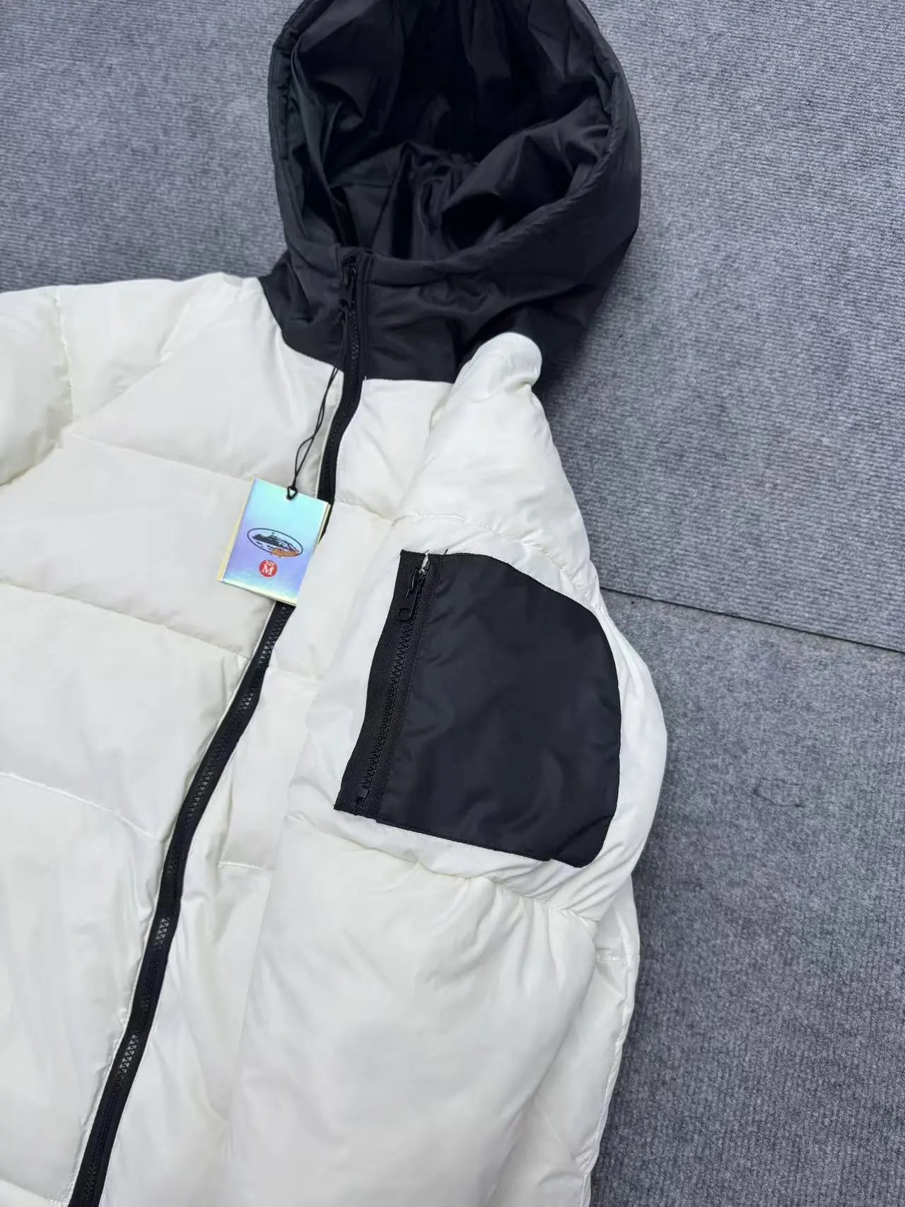 Stone Island Shadow Project Down Jacket Beige/Black - 22