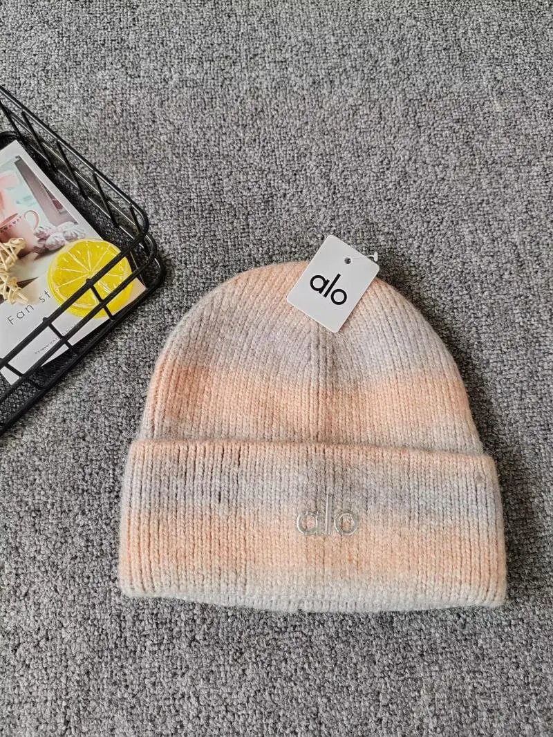Alo Yoga Tie-Dye Beanie Pink Purple Multicolor - 5