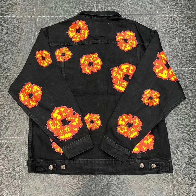 Vintage Denim Jacket and Pants Set