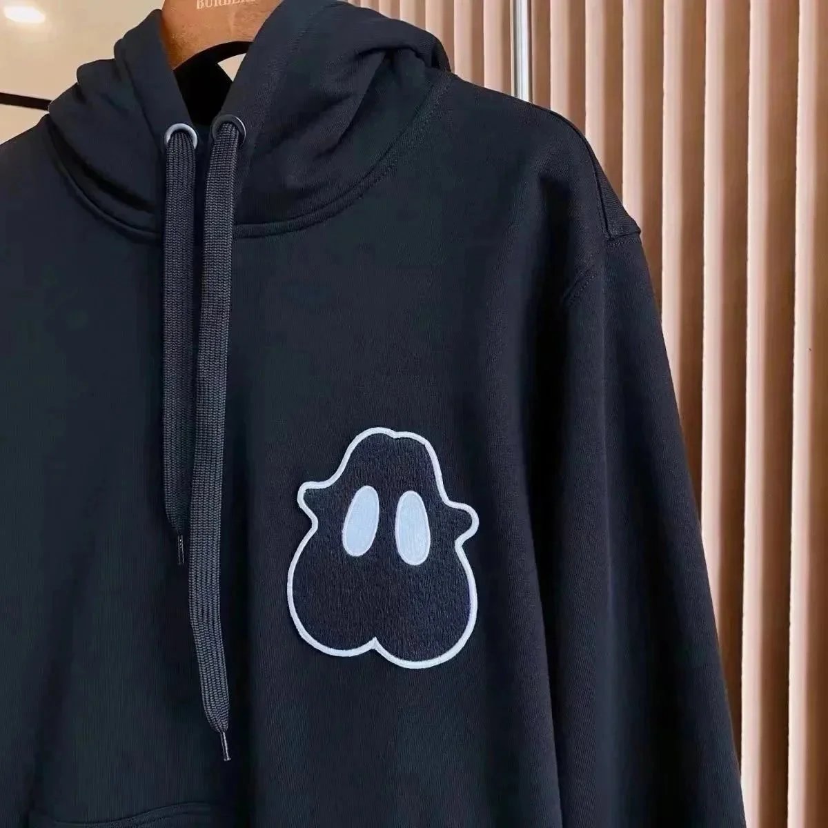 Burberry x KAWS Ghost Hoodie Black - 3