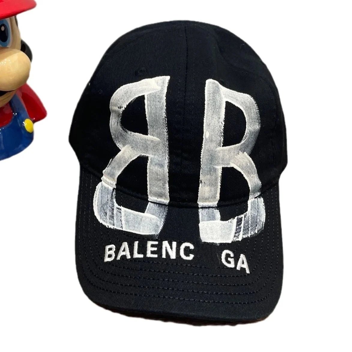 Unbranded Hats Embroidered monogram baseball cap image 5