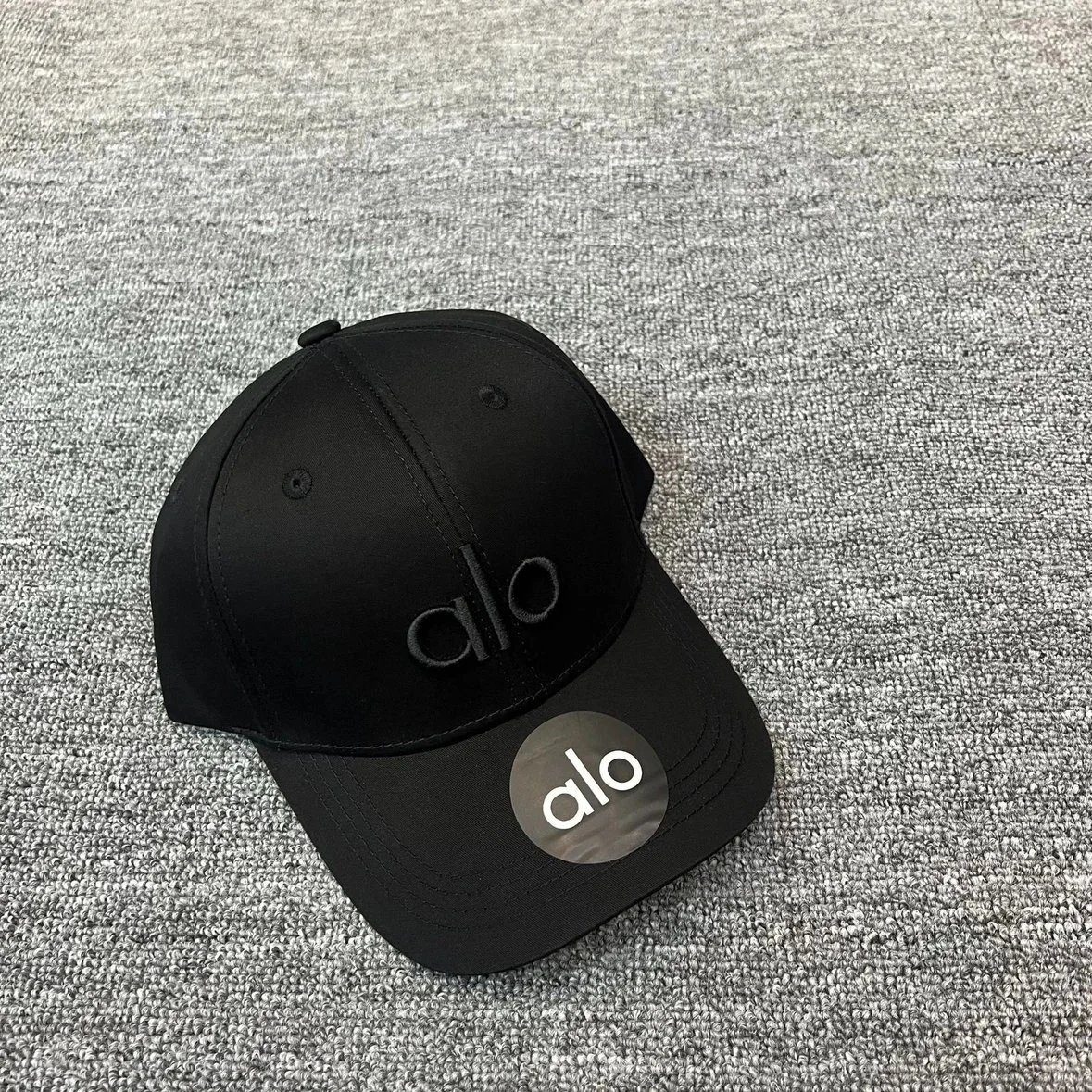 Alo Yoga Classic Logo Navy Baseball Cap - 11