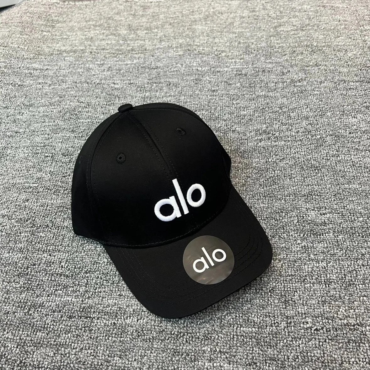 Alo Yoga Classic Logo Navy Baseball Cap - 8