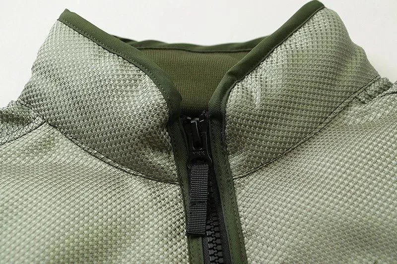 Stone Island Patchwork Down Jacket Olive Yellow - 5