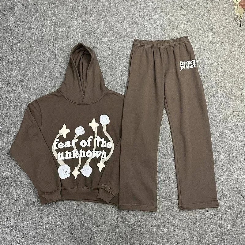 Broken Planet Zip-Up Hoodie Black - 9