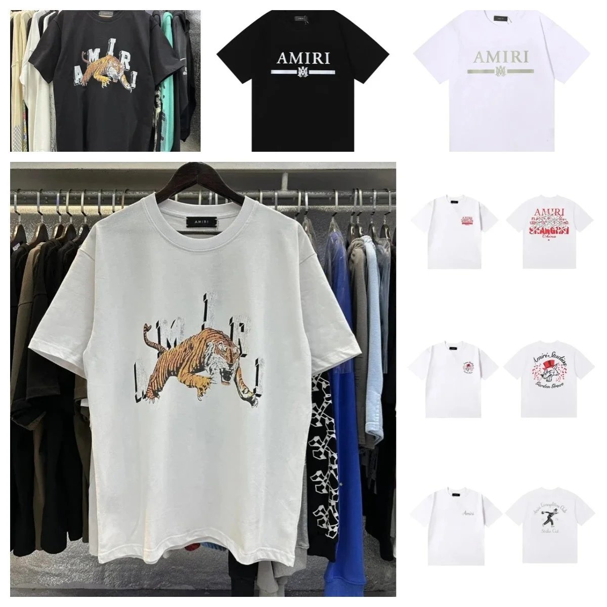 AMIRI Tiger Graphic T-Shirt [40 styles]