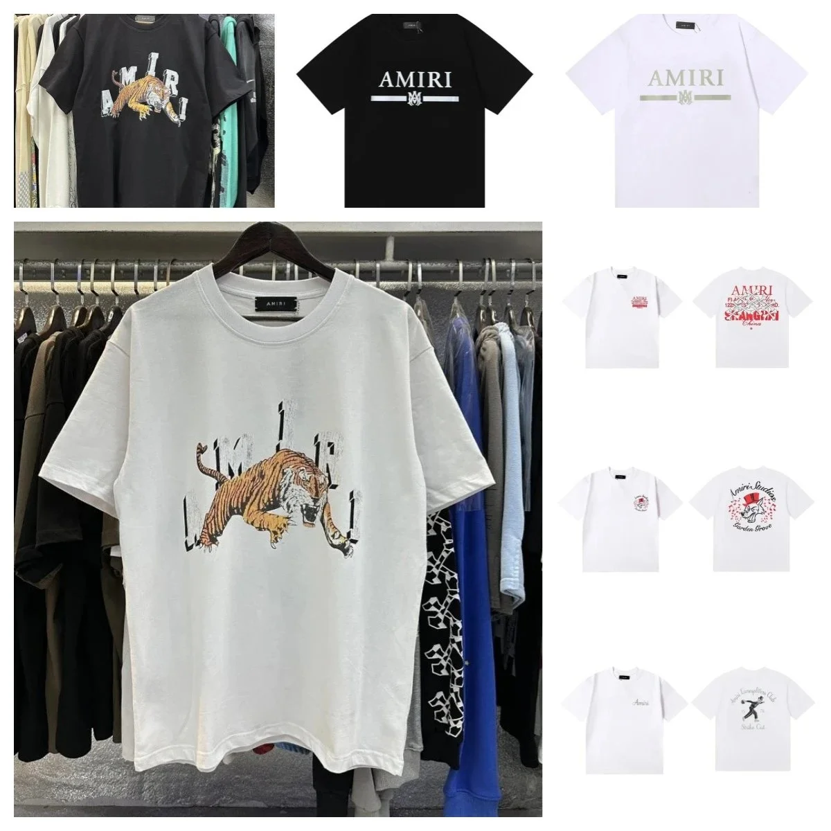 AMIRI Tiger Graphic 