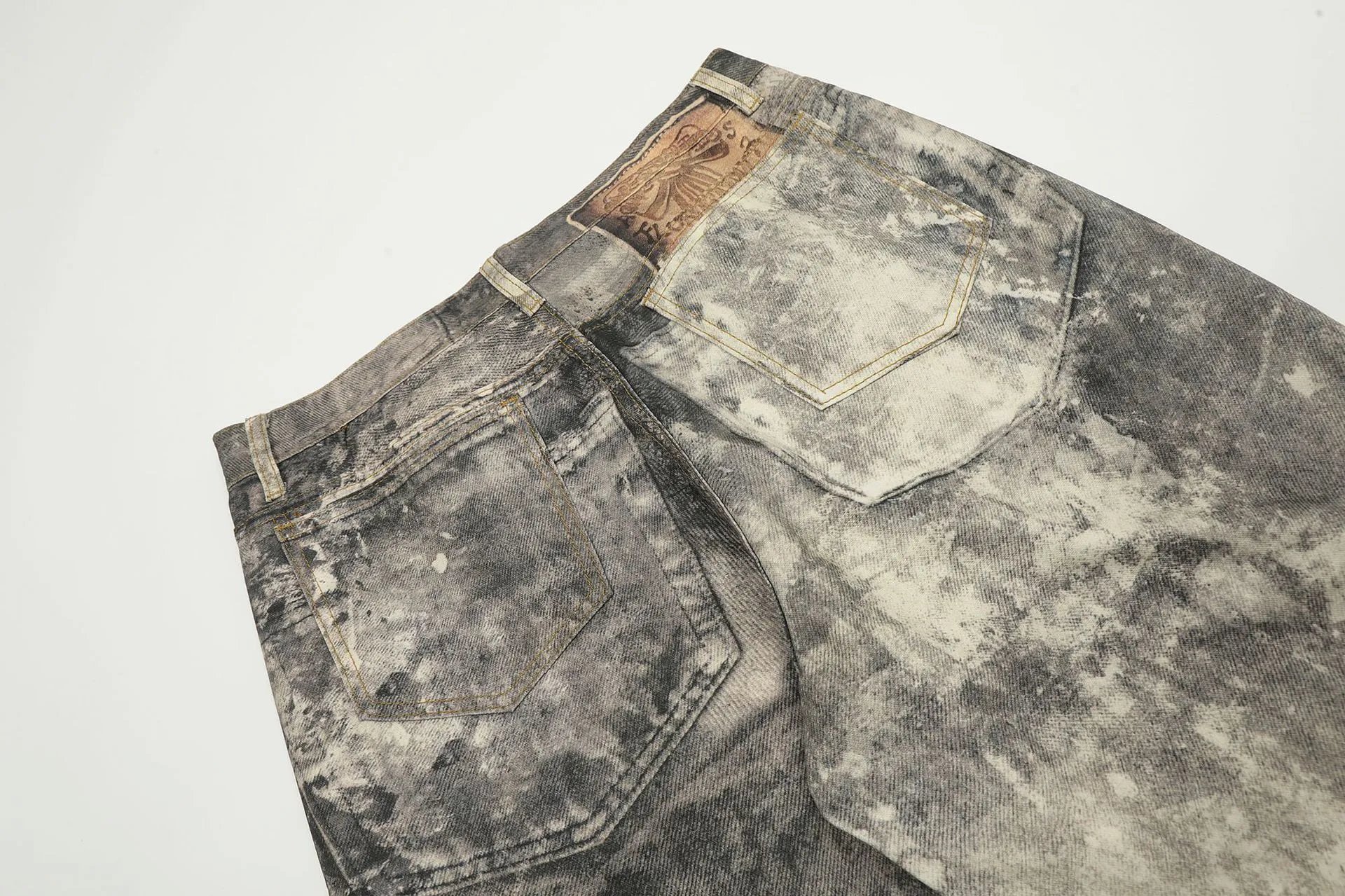 Maison Margiela Artisanal Distressed Washed Denim Jeans - 21