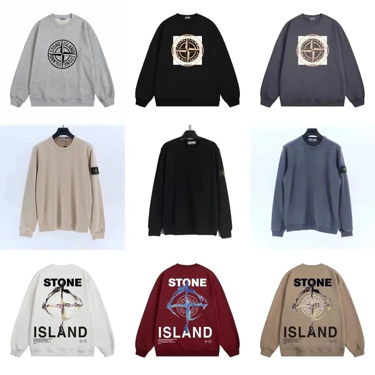 Stone Island Compass Logo Sweatshirt [40 styles]