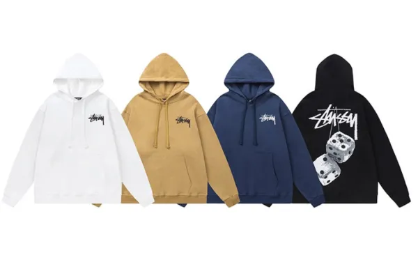 Stüssy Tie-Dye Brown Hoodie - 5