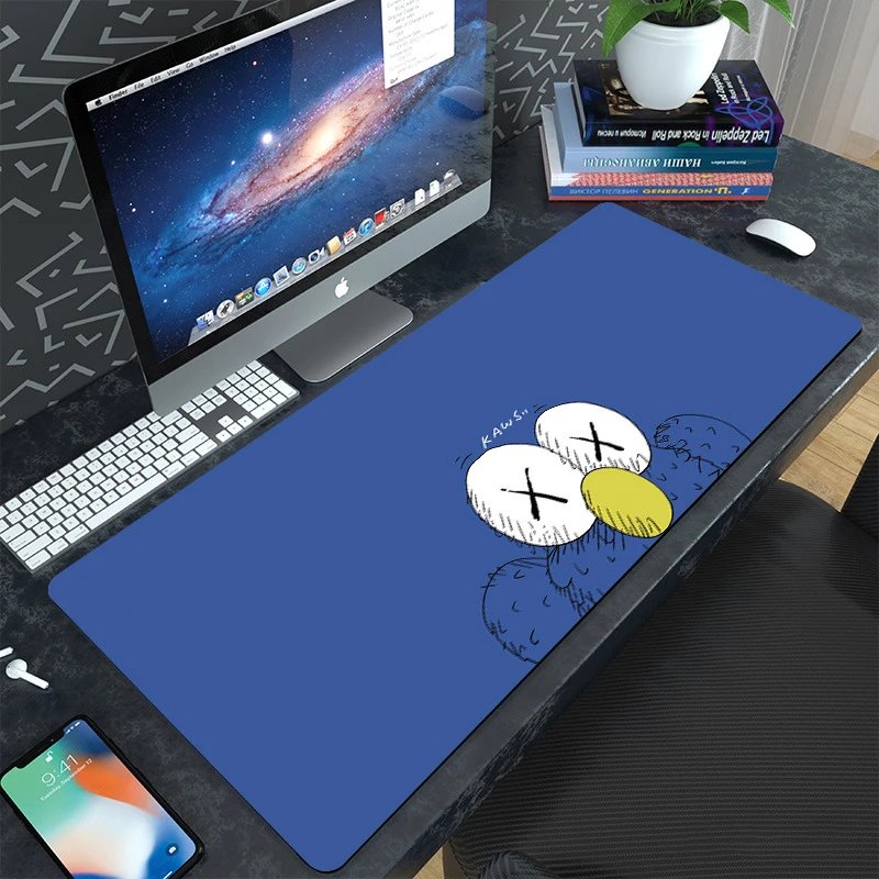Kaws x Design Blue Companion Mouse Pad Computer Accessories