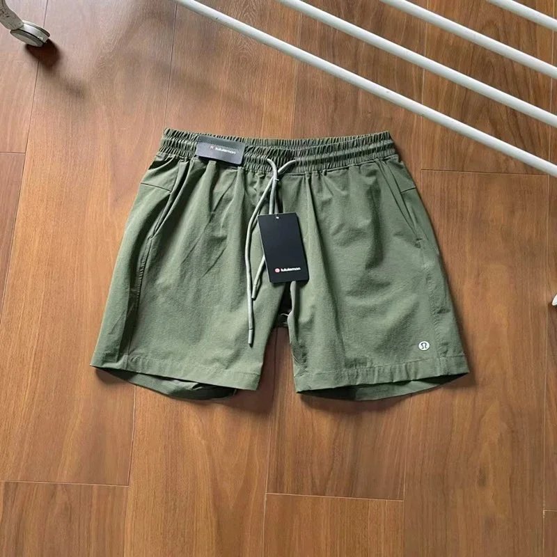 Lululemon Pace Breaker Shorts Army Green Shorts