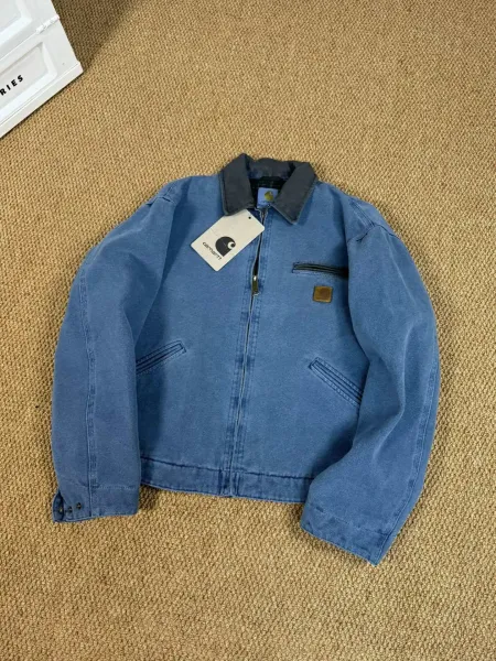 Carhartt Work In Progress Detroit Jacket Beige Outerwear - 6