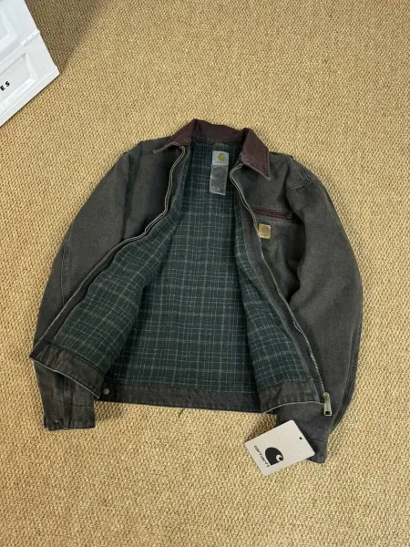 Carhartt Work In Progress Detroit Jacket Beige Outerwear - 9