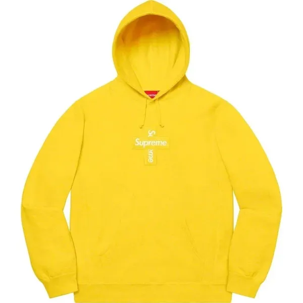 Supreme Box Logo Hoodie Beige Hoodie - 7