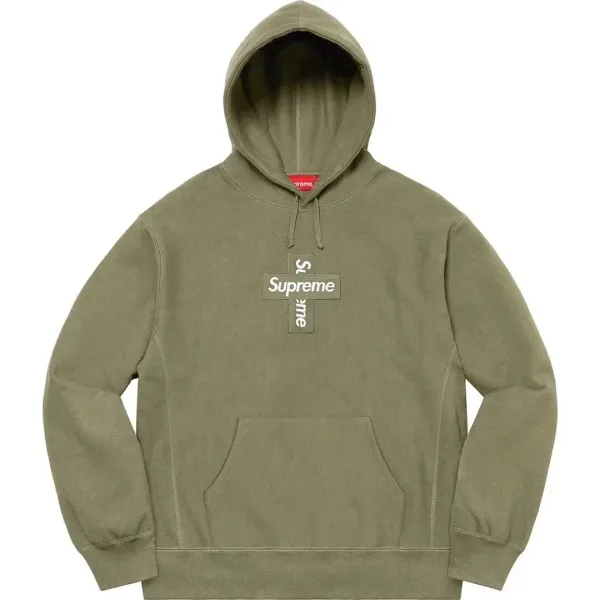 Supreme Box Logo Hoodie Beige Hoodie - 4