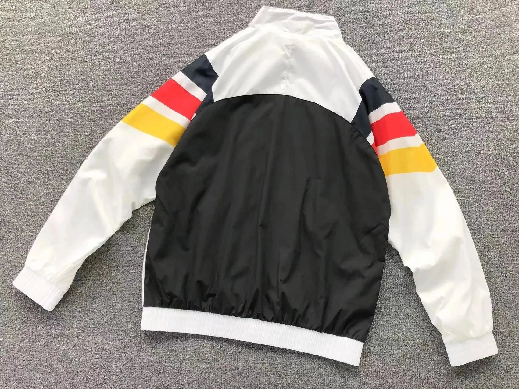 Adidas Arsenal Training Windbreaker Black with Mint Stripes - 7