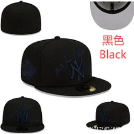 New Era New York Yankees Black Fitted Cap Baseball Cap