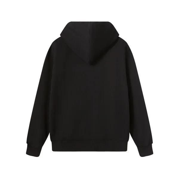 Dior CD Logo Embroidered Off-White Hoodie - 7