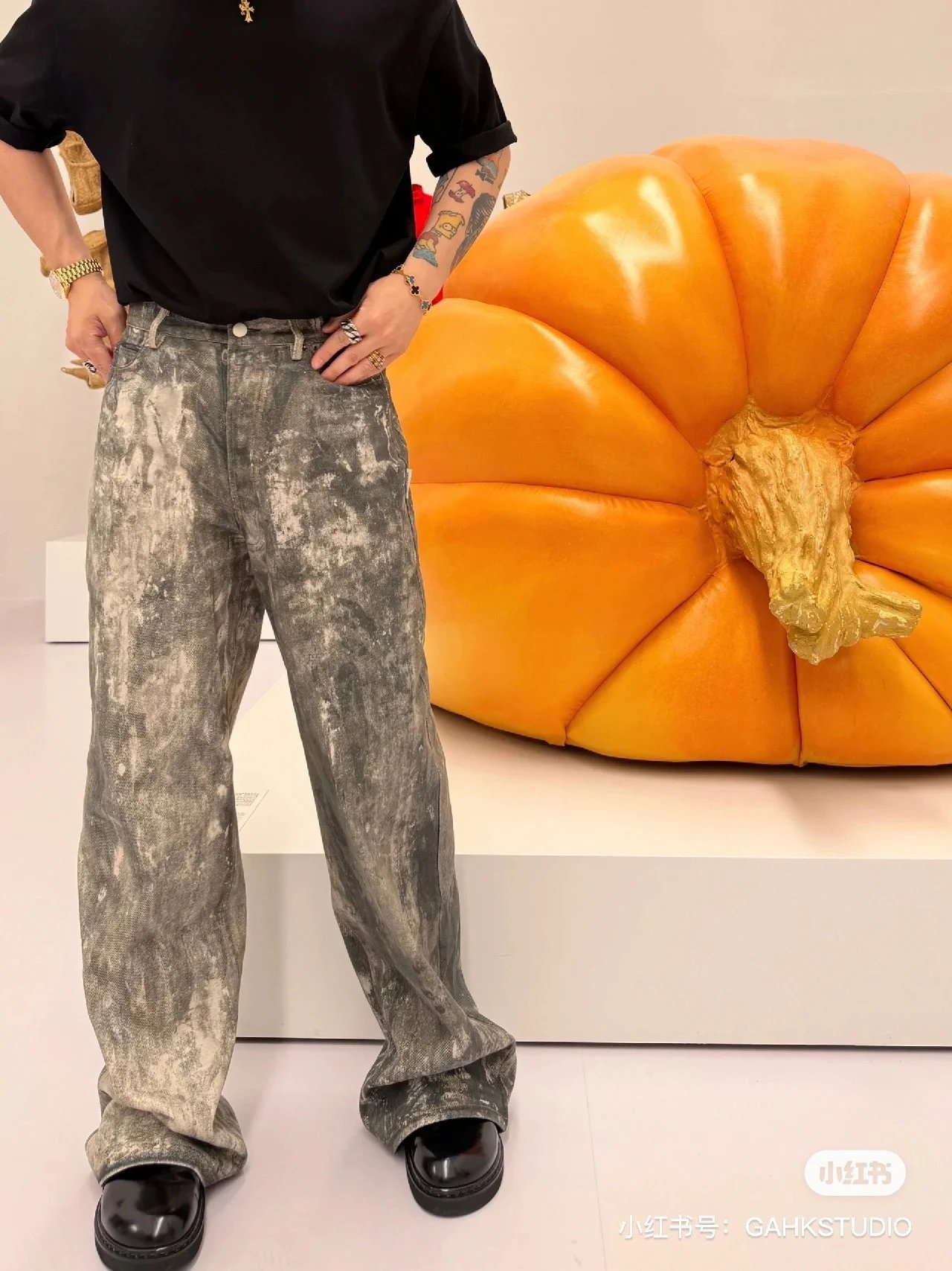 Maison Margiela Artisanal Distressed Washed Denim Jeans - 8