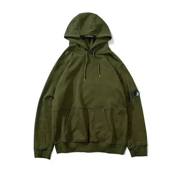 Stone Island Logo Patch Navy Sweatshirt - 8