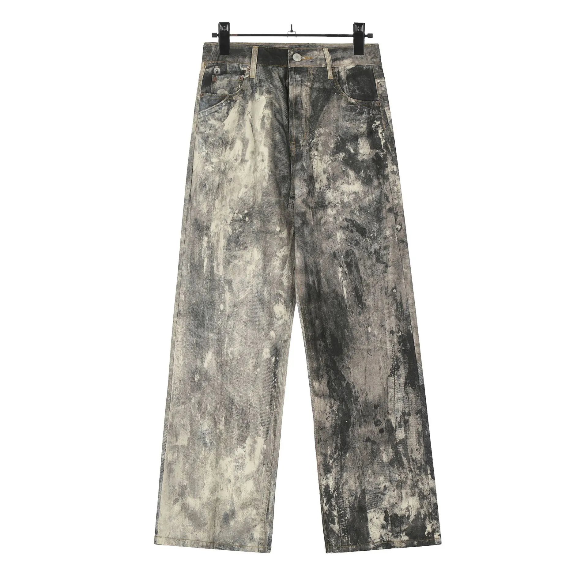 Maison Margiela Artisanal Distressed Washed Denim Jeans - 5