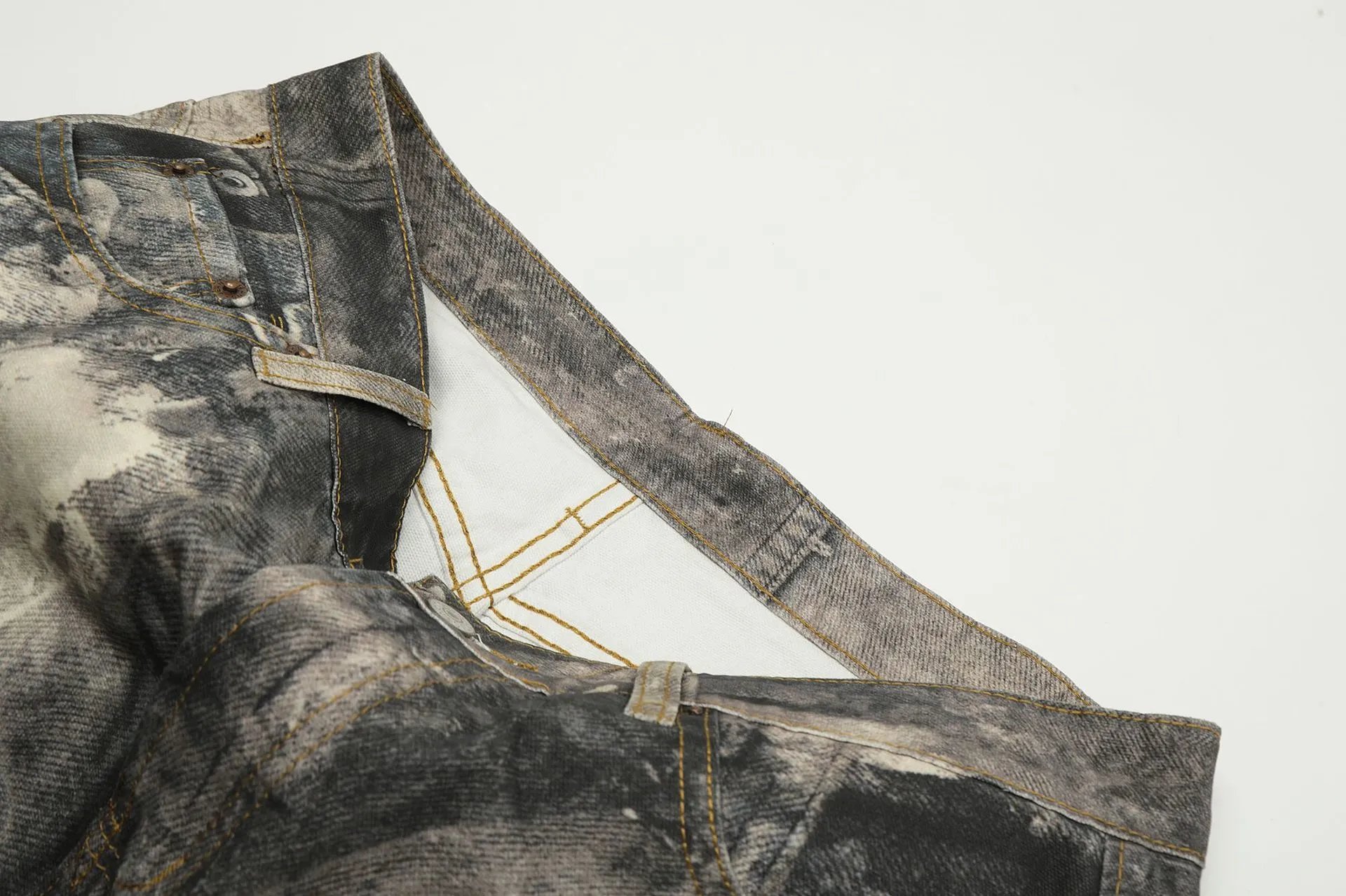 Maison Margiela Artisanal Distressed Washed Denim Jeans - 23