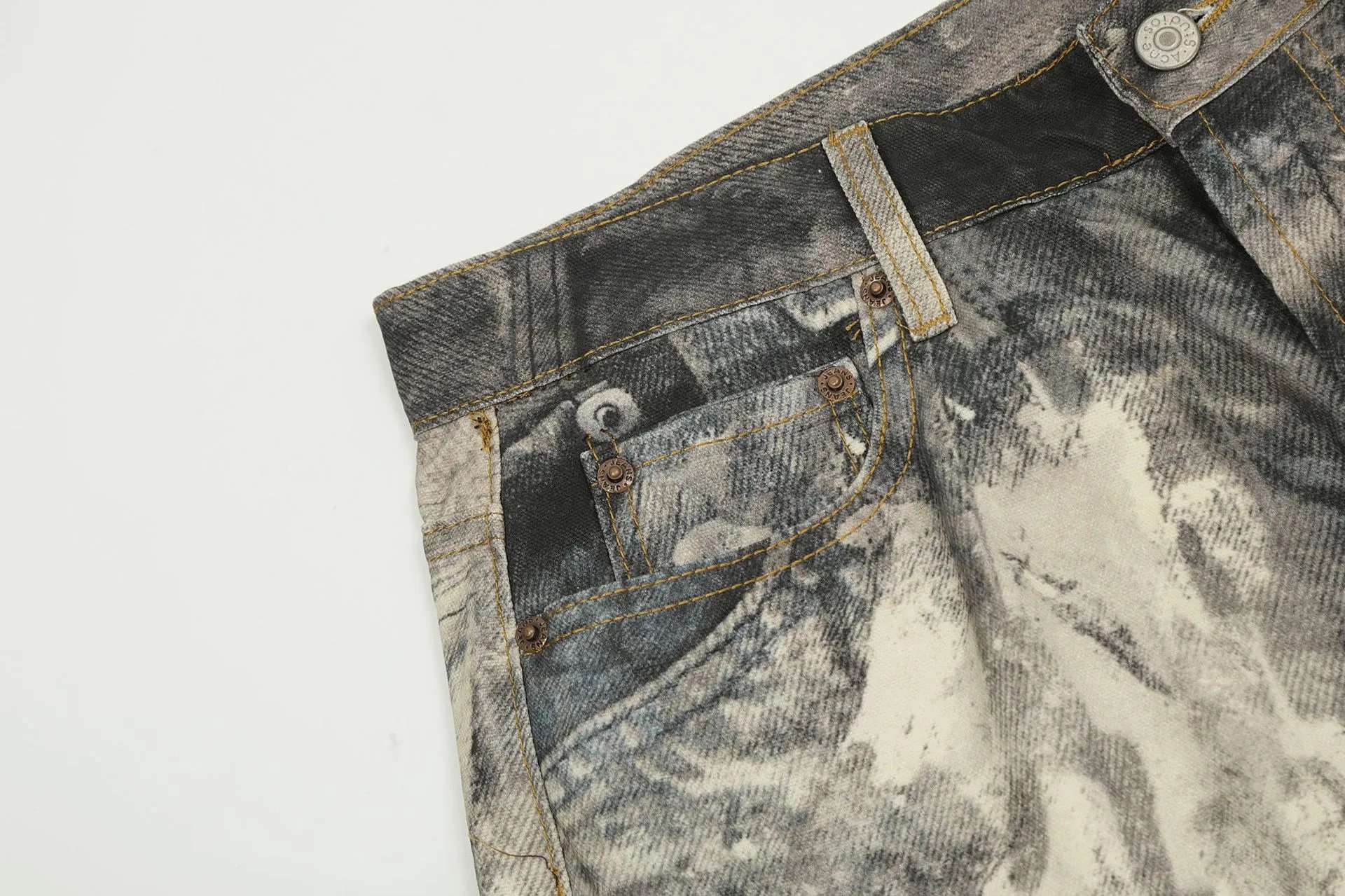 Maison Margiela Artisanal Distressed Washed Denim Jeans - 31