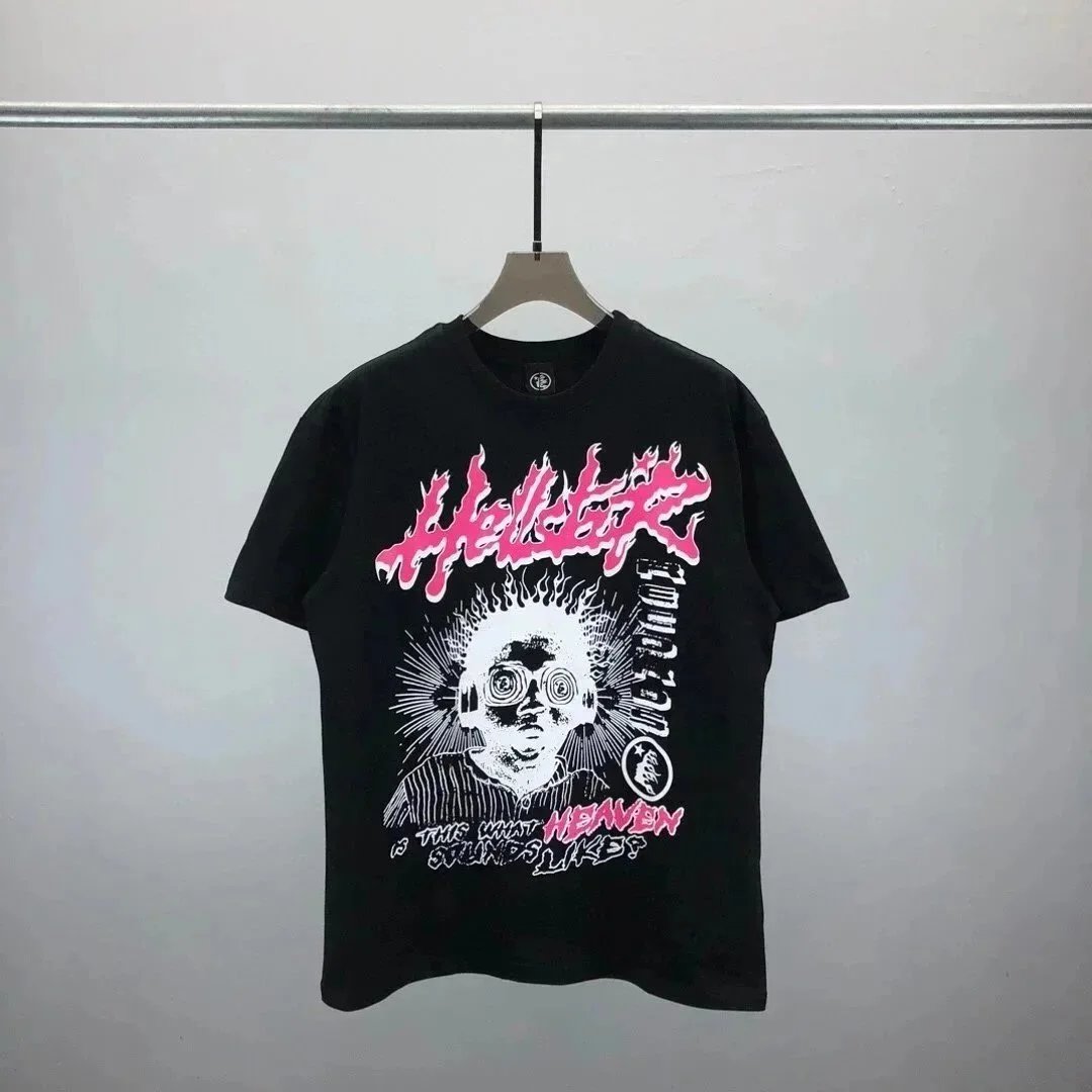 Hellstar Studios Hellfire Graphic T-Shirt Black