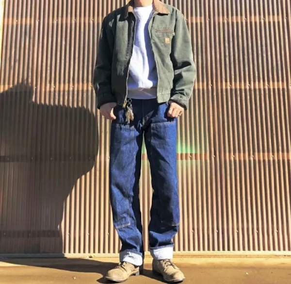 Carhartt Work In Progress Detroit Jacket Beige Outerwear - 20