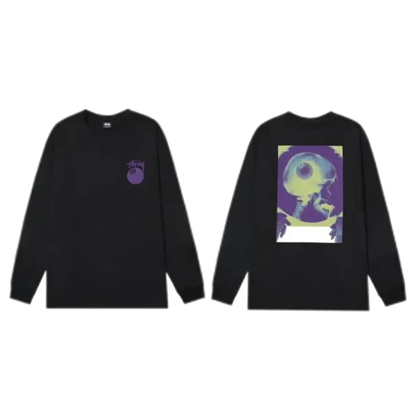 Stüssy Dice Print Crewneck Sweatshirt White - 10