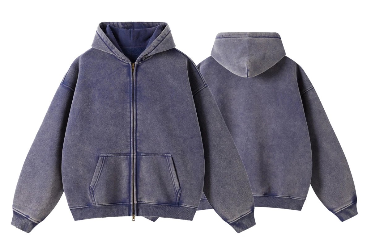 Wax Dye Vintage Hoodie photo 8