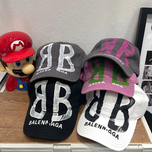 Unbranded Hats Embroidered monogram baseball cap product detail image 1