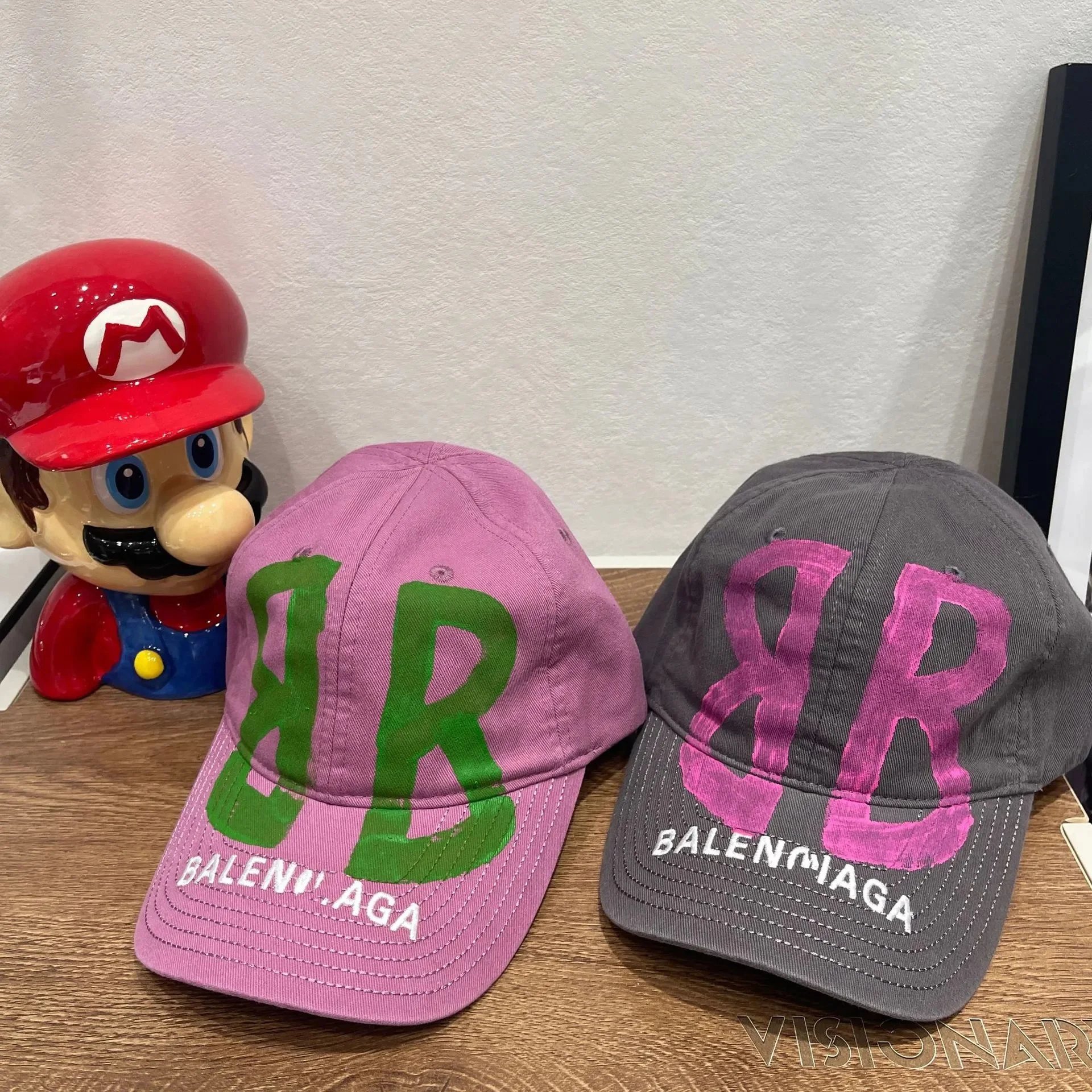 Unbranded Hats Embroidered monogram baseball cap image 3