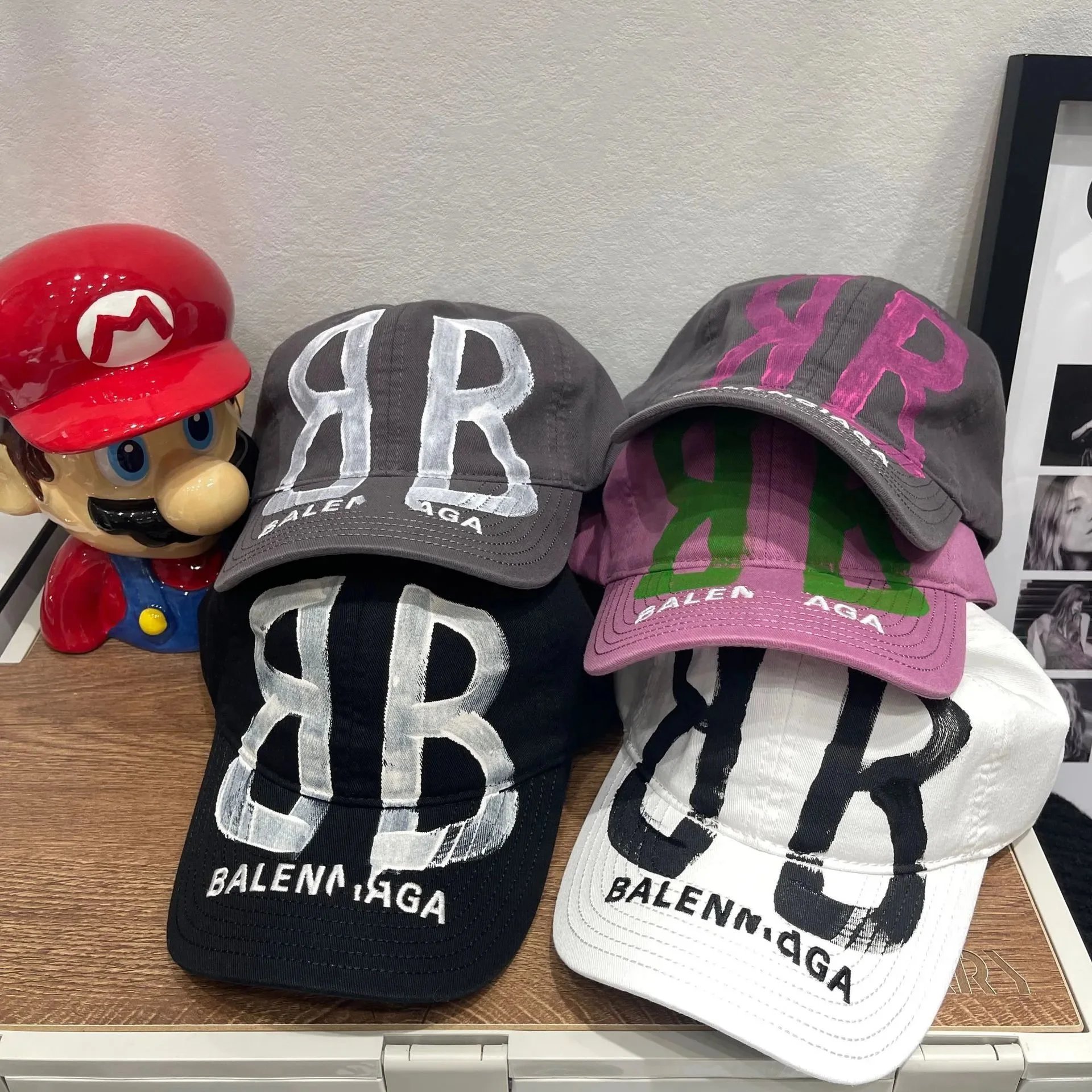 Balenciaga BB Logo Cap [5 styles]