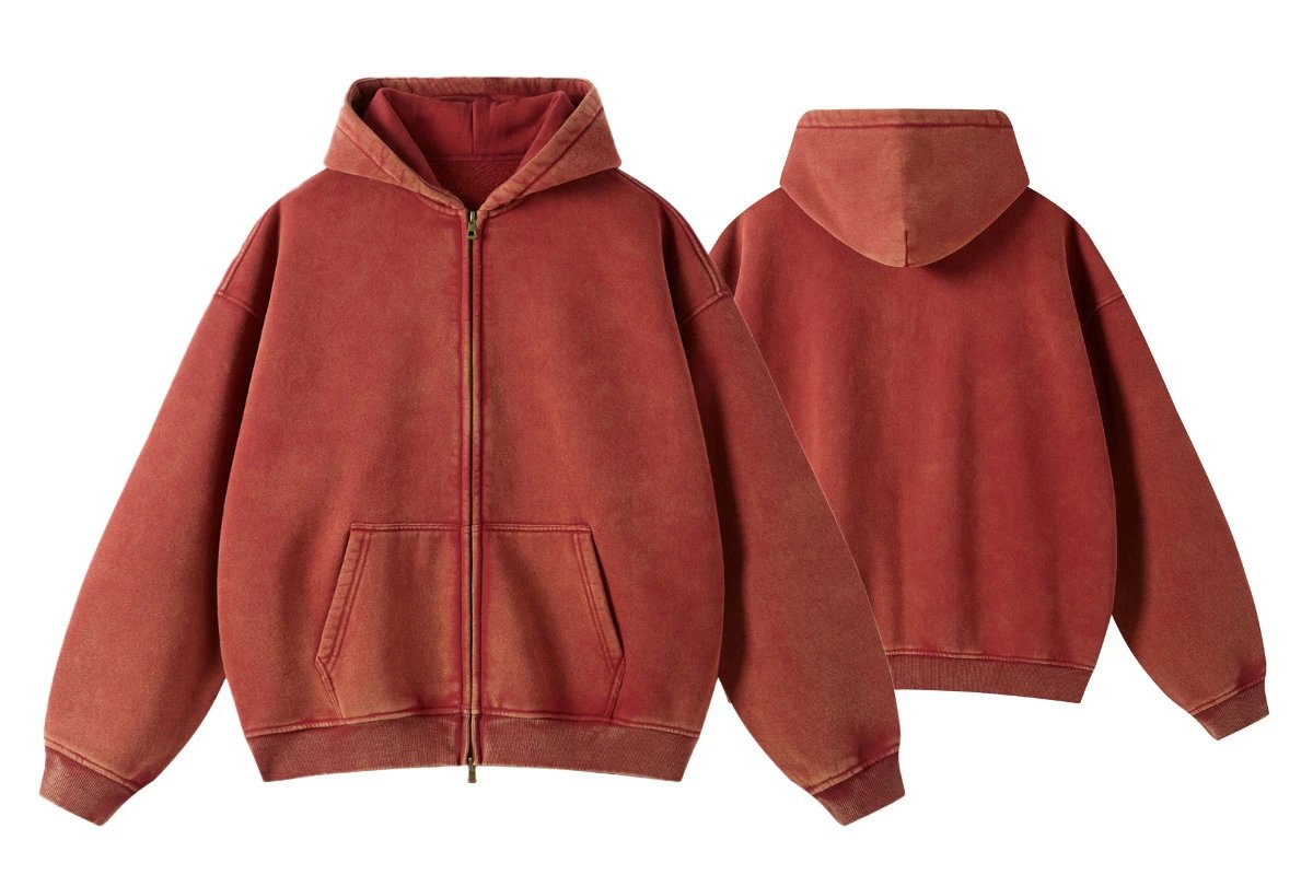 Wax Dye Vintage Hoodie photo 4