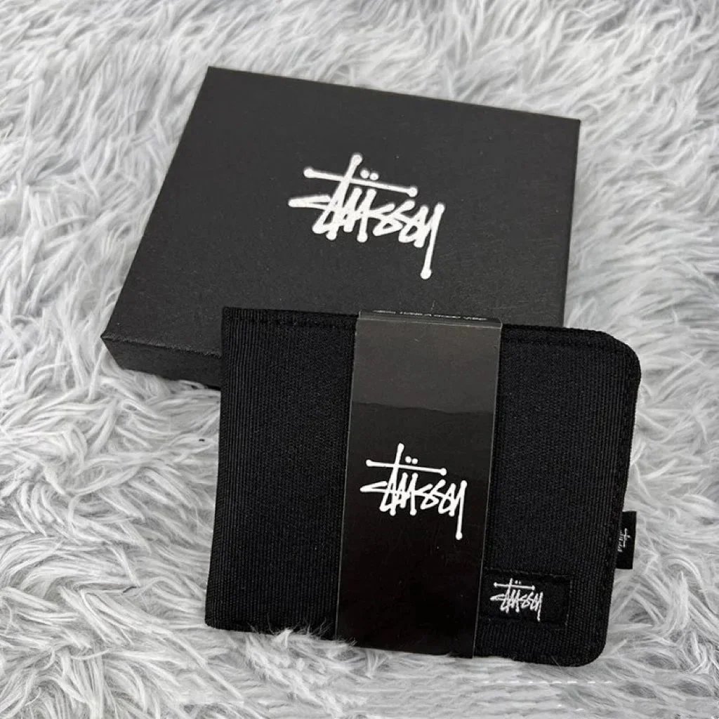 Stüssy Wallets & Card Holders Canvas Bifold Wallet image 2