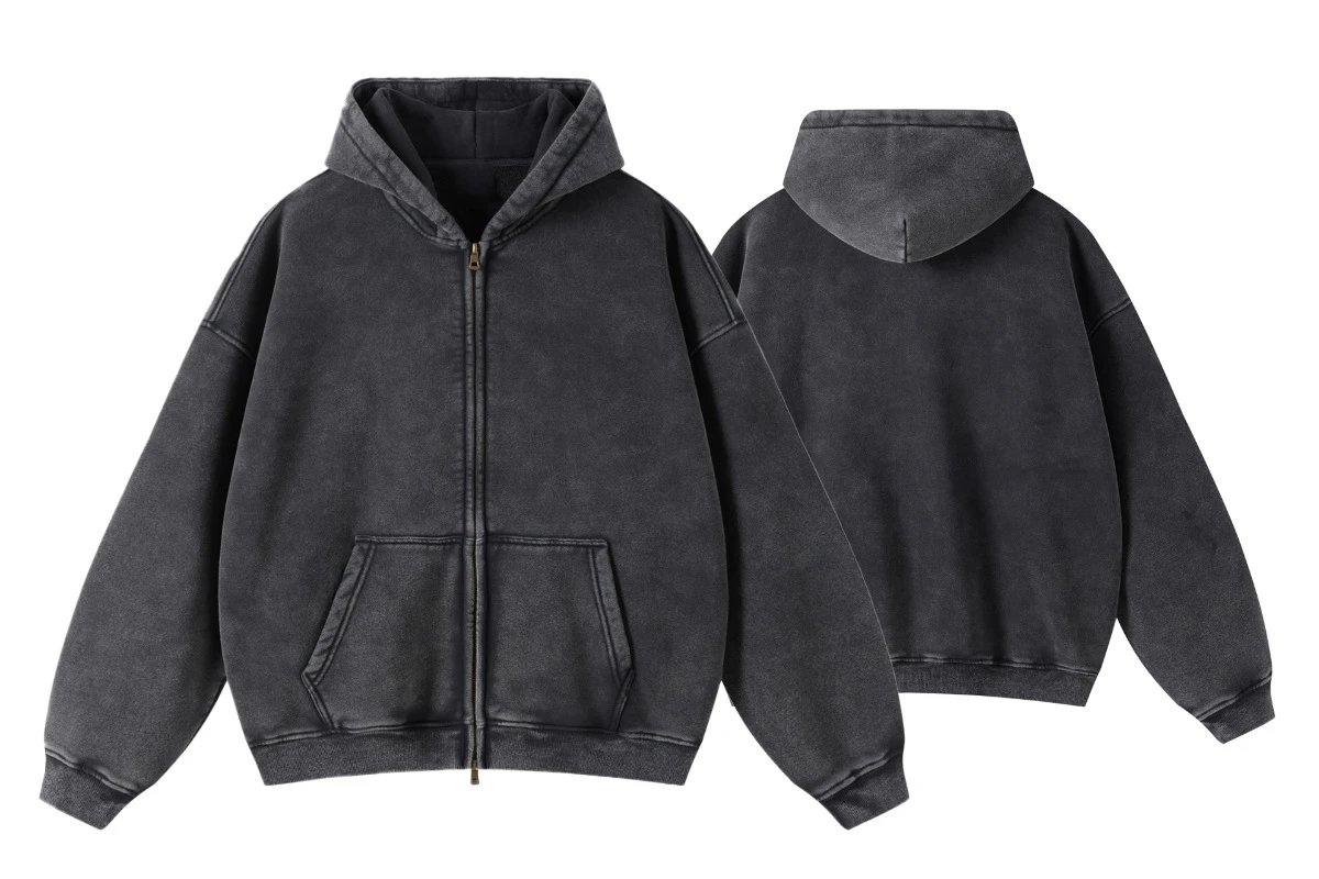 Wax Dye Vintage Hoodie photo 2