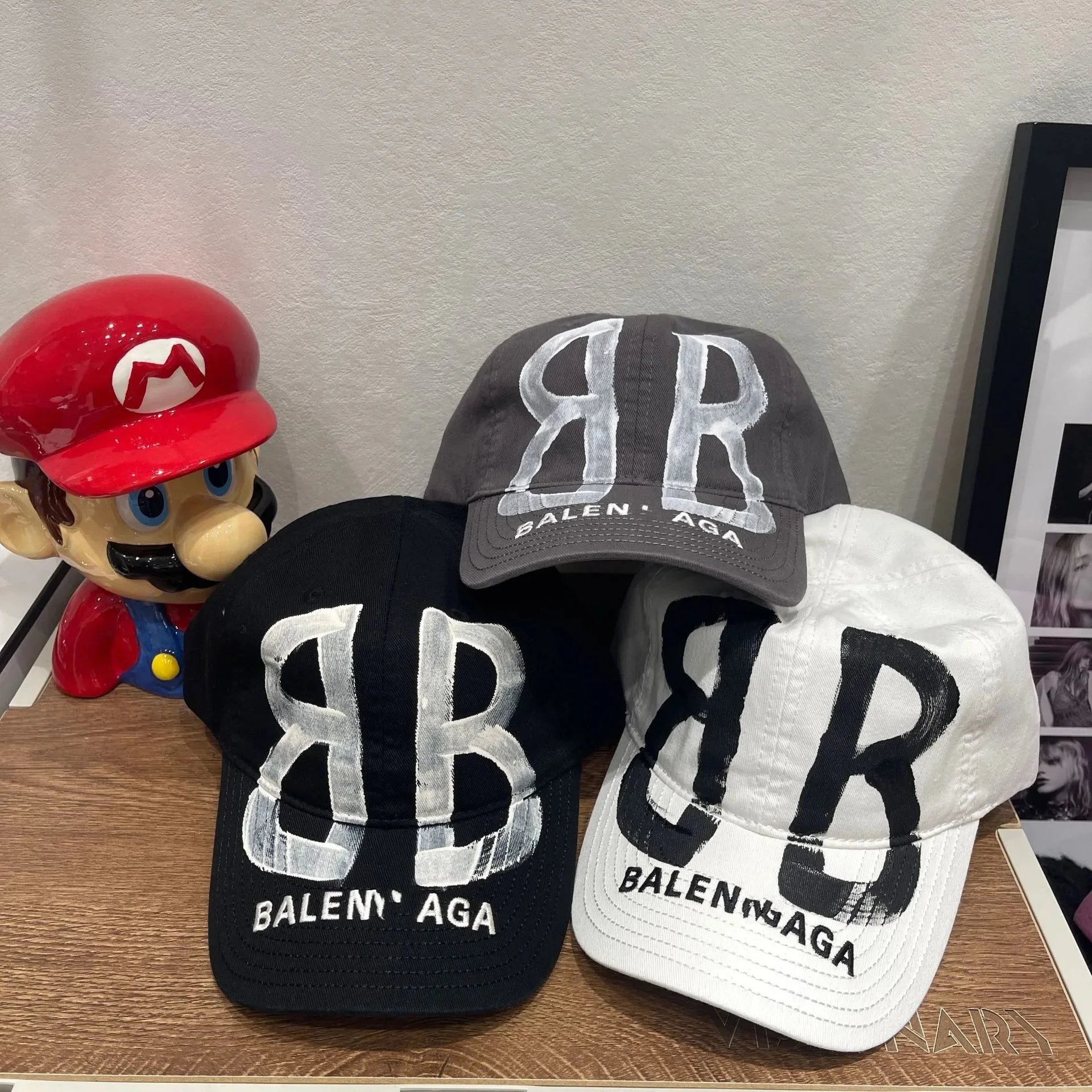 Unbranded Hats Embroidered monogram baseball cap image 2