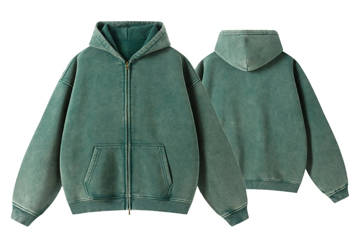 Wax Dye Vintage Hoodie photo 5