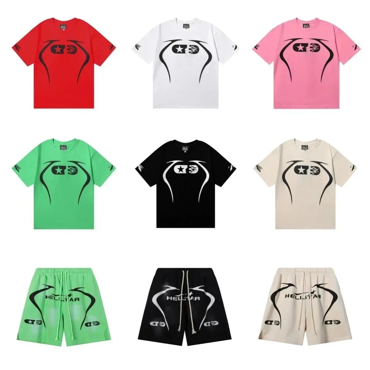 Casual Sports Shorts Set