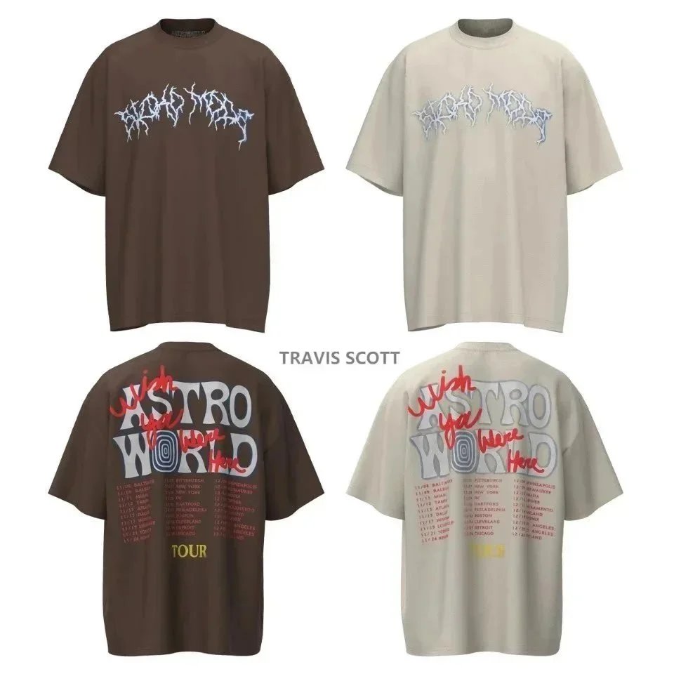 Travis Scott Print T-Shirt