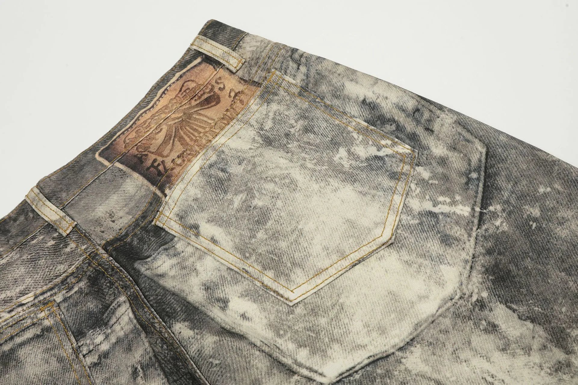 Maison Margiela Artisanal Distressed Washed Denim Jeans - 27