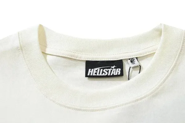 Hellstar Path to Paradise Oversized Graphic T-Shirt Cream - 5