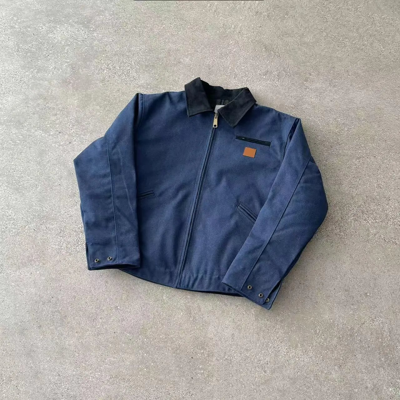Washed dark blue