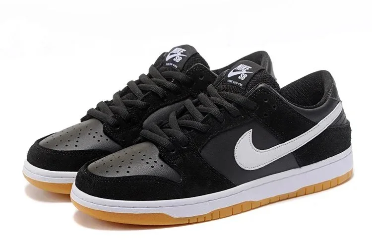 包邮识货原装Nike Dunk SB Low Pro黑白SB低帮板鞋dunk耐克aj1篮球鞋